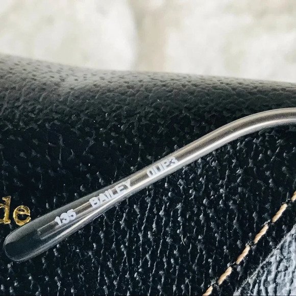 Kate spade silver frame 135 Bailey Made in Italy - Picture 11 of 16